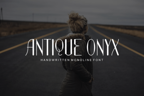 Antique Onyx: A Timeless Script Font for Editorial Design
