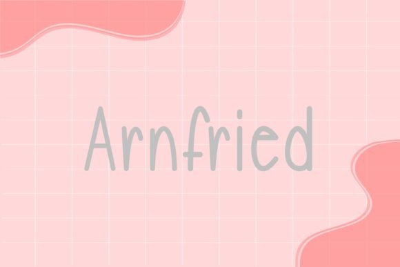 Arnfried: A Handwritten Font That Elevates Your Digital Brand