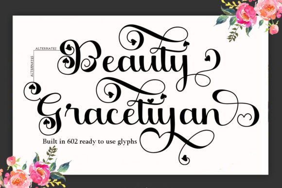 Beauty Gracetiyan: A Script Font for Modern Branding