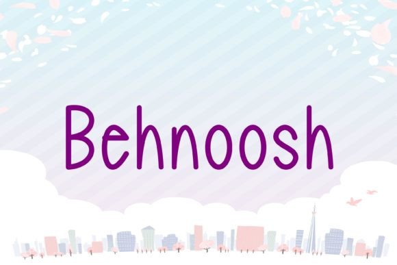 Behnoosh: A Whimsical Handwritten Font for Branding Projects
