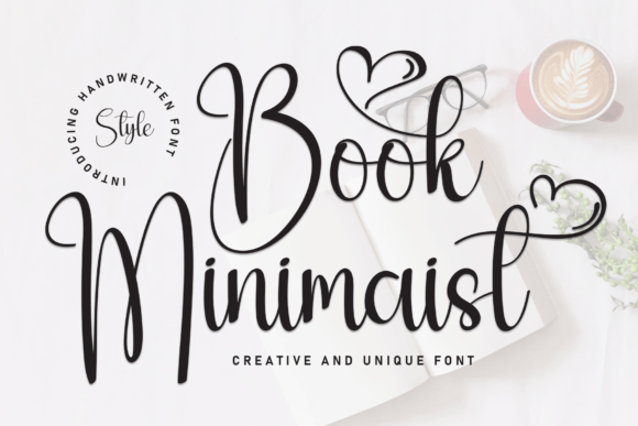 Book Minimalist: A Timeless Script Font for Digital Design