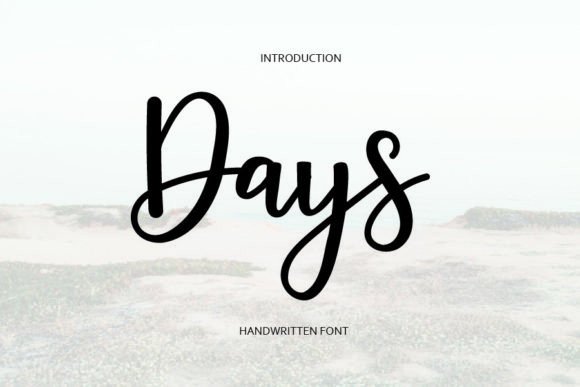 Days: A Versatile Script Font for Campaign Creativity