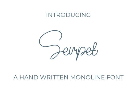 Discover the Elegance of Sempet: A Script Font for Editorial Design