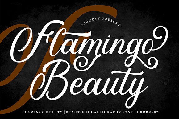 Flamingo Beauty: A Font for Digital Elegance