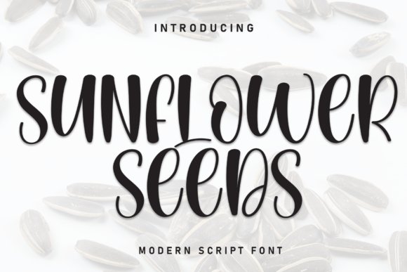 Font That Speaks: Sunflower Seeds for Dynamic Digital Design