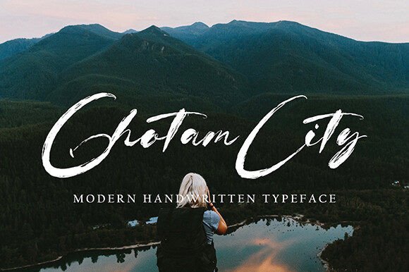 Ghotam City: A Script Font for Elegant Branding