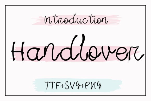 Handlover: The Font That Made My Bakery Look Better