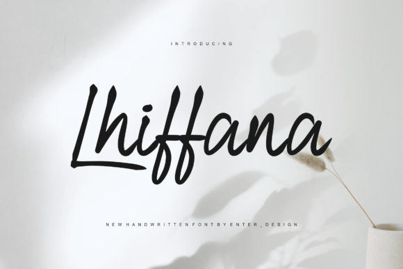 Lhiffana: A Script Font That Elevates Your Web Design