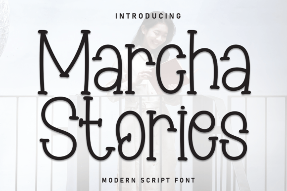 Marcha Stories: A Script Font for Editorial Design