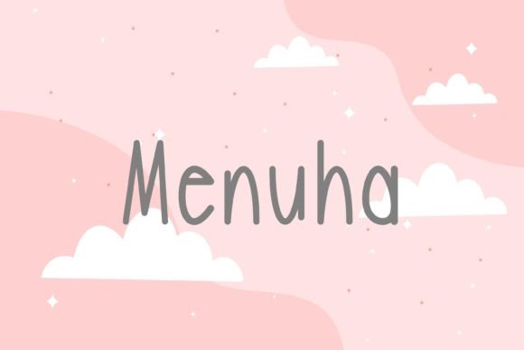 Menuha: A Handwritten Font That Adds Personality to Your Campaigns