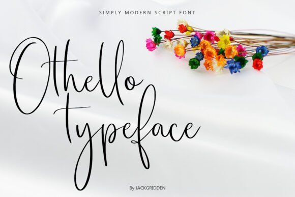 Othello Typeface: A Script That Speaks to the Soul of Handmade Design
