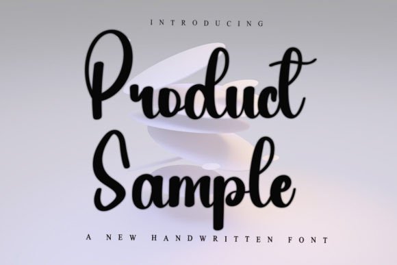 Product Sample: A Script Font for Editorial Elegance