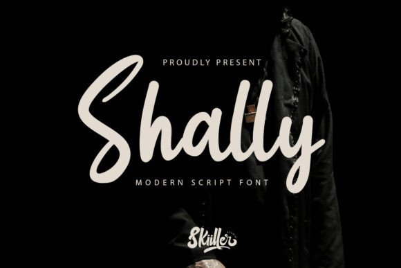 Shally: A Script Font for Editorial Design and Branding