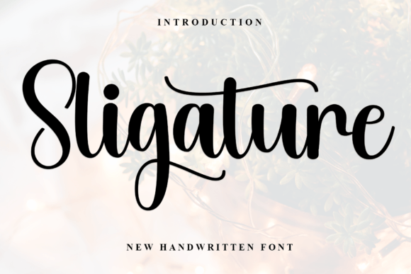 Sligature: A Timeless Script Font for Modern Web Design