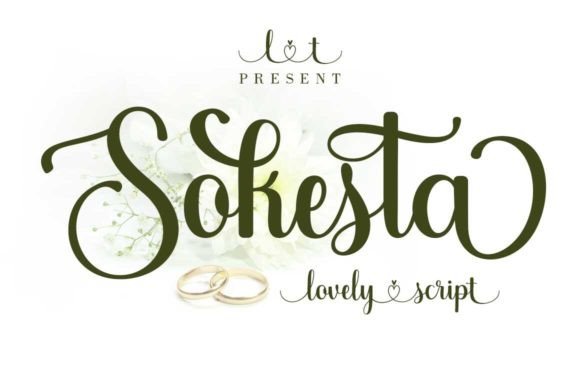 Sokesta: A Script Font That Speaks Love