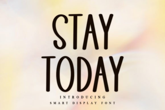 Stay Today: A Handwritten Font for Editorial Elegance