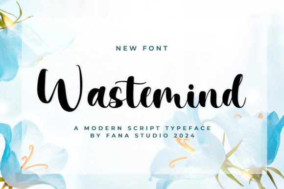 Wastemind: A Script Font for Dynamic Web Design